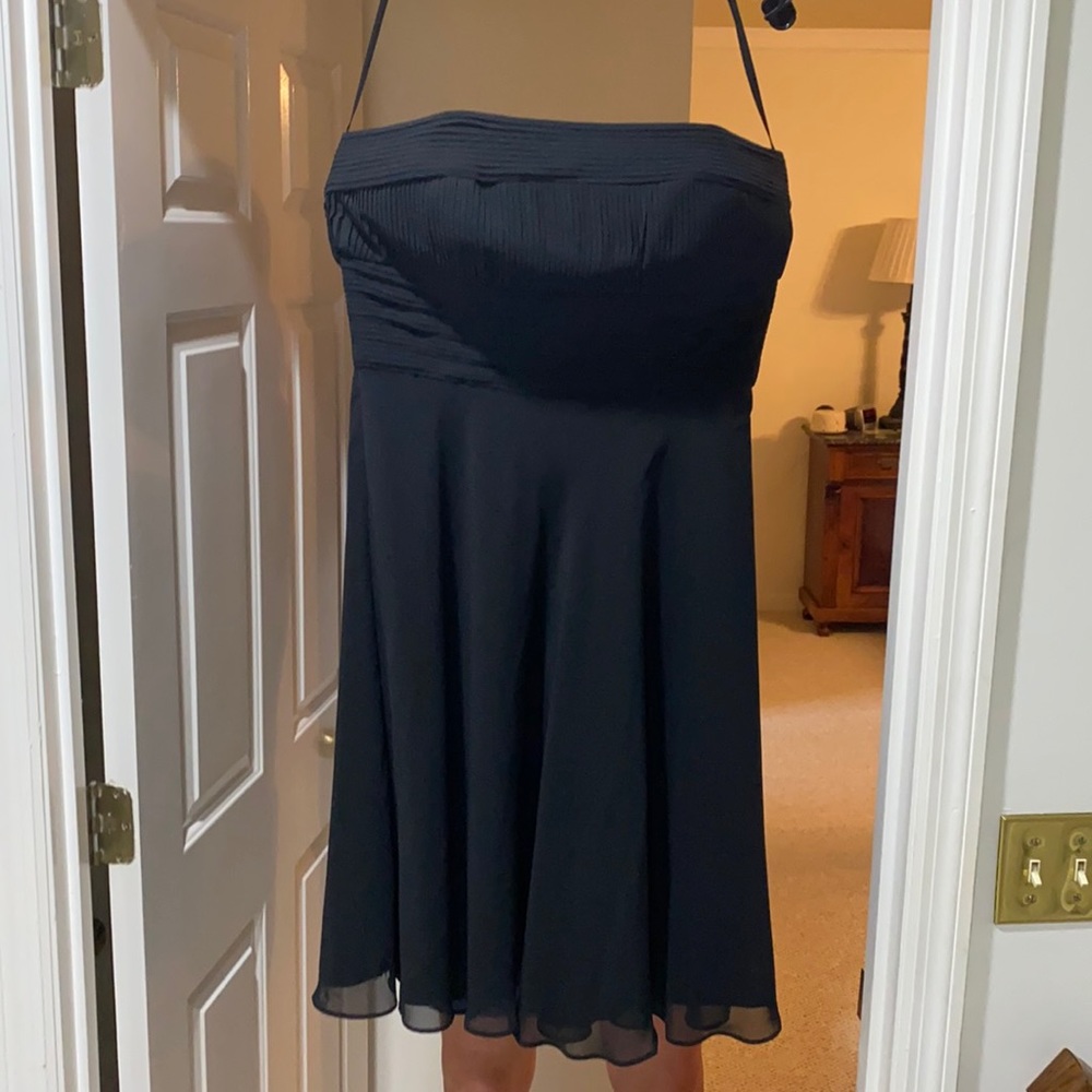 WHBM Black sleeveless Cocktail Dress